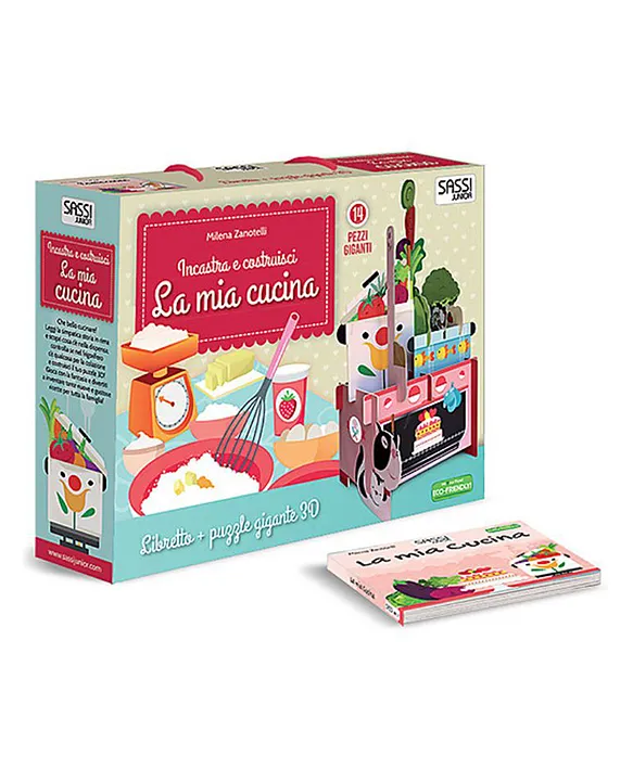 Sassi My Little Kitchen 15Pc Puzzle Book Set Educational Toy for Kids 2 3D Kitchen Playset Online UAE Buy Puzzle Games Toys for 2 6Years at FirstCry.ae e650faee50e92