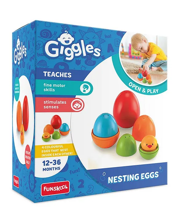 Stacking eggs toy deals