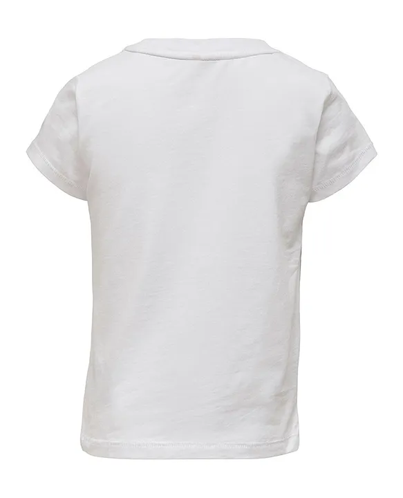 Plain white t shirt store for girls