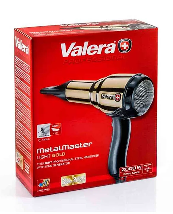 Valera 2000W Swiss Metal Master, outlets Professional Hair Dryer