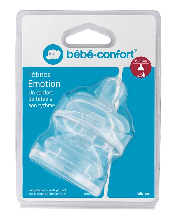 Bebeconfort Silicone Maternity Wide Base Teats Pack Of 2 Transparent Online In Bahrain Buy At Best Price From Firstcry Bh E8f64ae7ae2e4