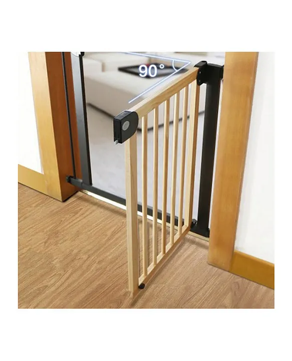 Solid wood hot sale baby gate