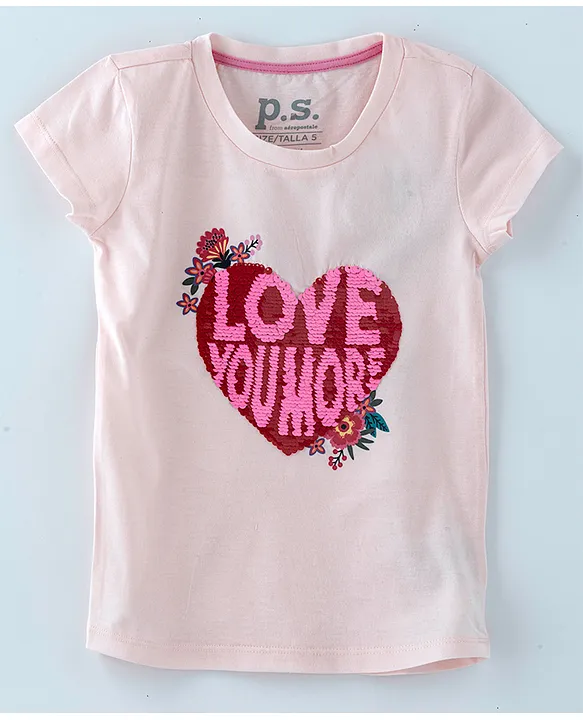 Buy Aeropostale PS Graphic TShirt Pink for Girls (9-10Years) Online in  Oman, Shop at  - ebc57ae91c4b2