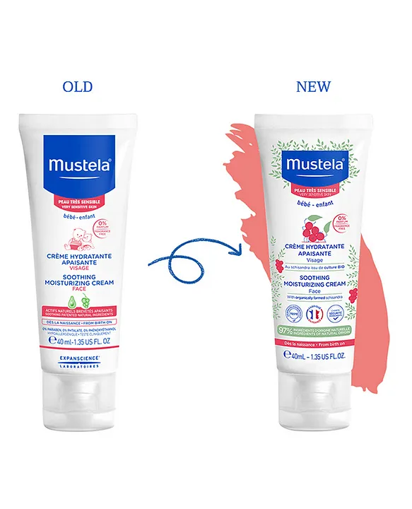 Mustela clearance moisturising cream