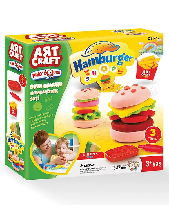 Play doh store hamburger set