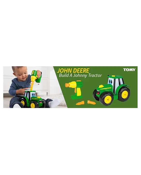 TOMY John Deer Kids Build A Johnny Tractor New In Package