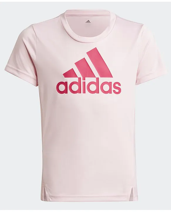 Pale pink shop adidas shirt