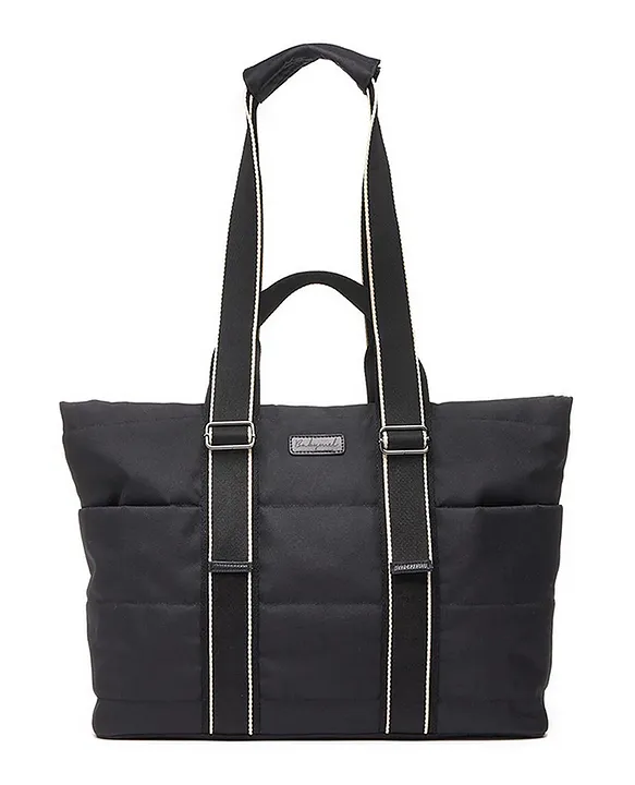 Babymel black best sale changing bag