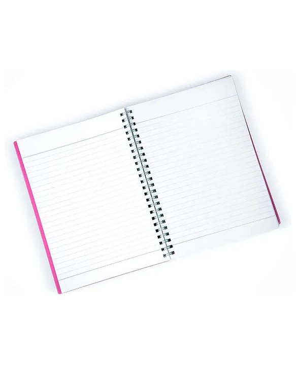 MAXI WIRE-O-COLORED POLYPROPYLENE NOTEBOOK A4 80 SHEETS: Buy Online at Best  Price in UAE 