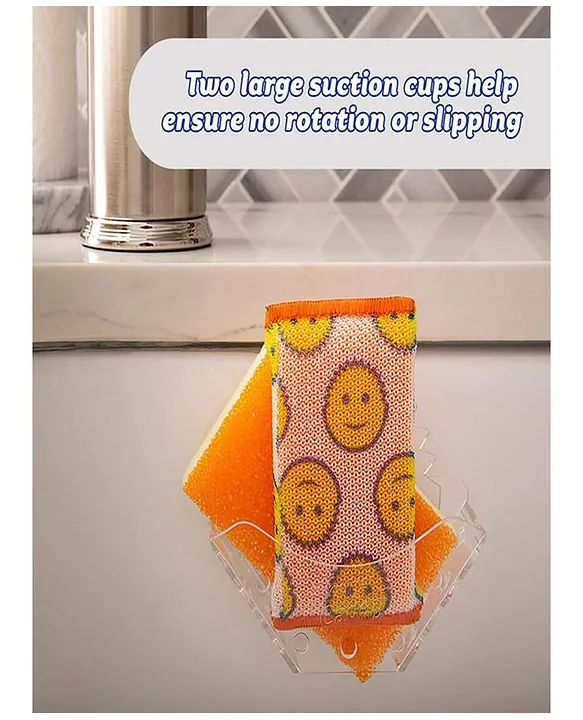 New Scrub Daddy Sponge Caddy Smart Storage Universal Sponge Holder