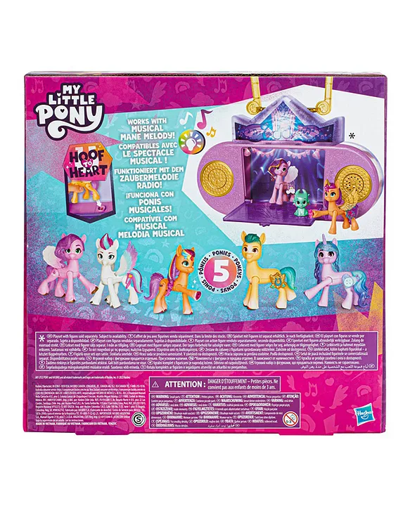 My Little Pony Toys: Make Your Mark Meet The Mane 5 Collection Set, com 5  Figuras de Pônei, Presentes para Crianças, Brinquedos para Meninas e  Meninos de 3 Anos e Up (Exclusivo