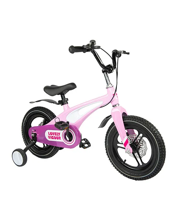 Pink bicycle store for toddlers