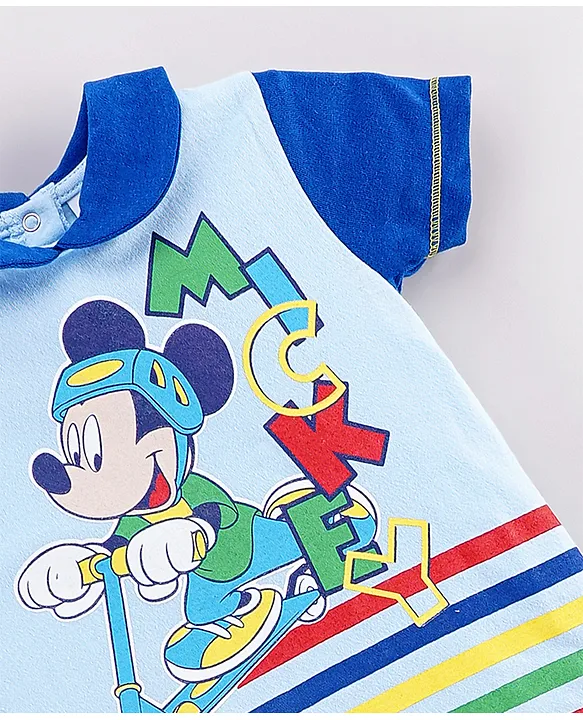 Mickey mouse best sale romper baby boy