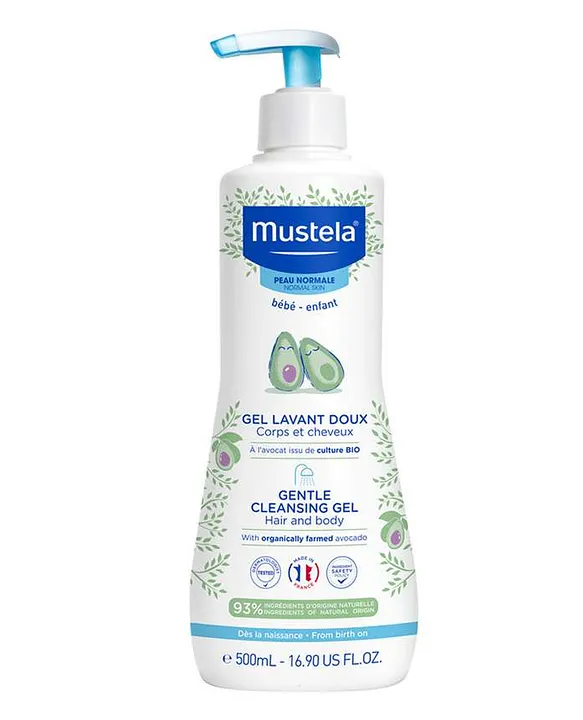 Mustela Gentle Cleansing Gel Hair & Body 500 ML