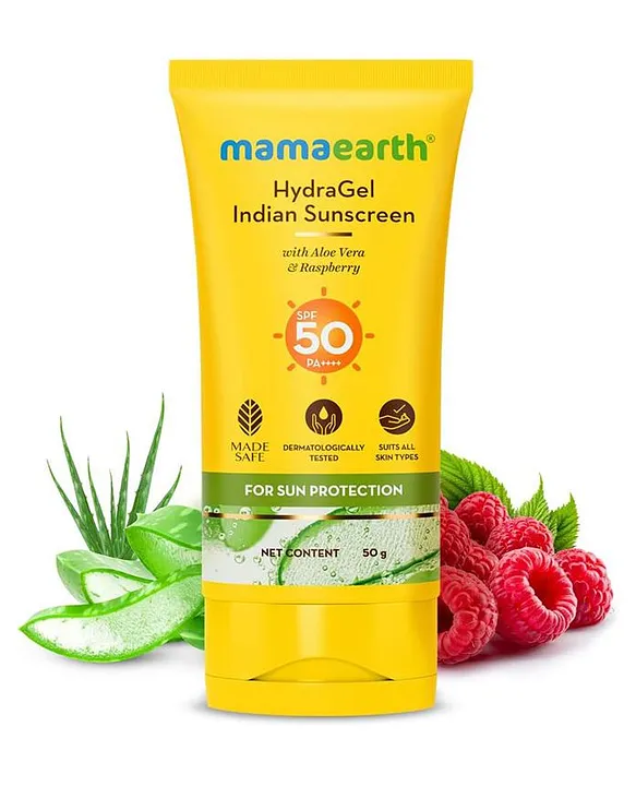 Mamaearth fashion products sunscreen