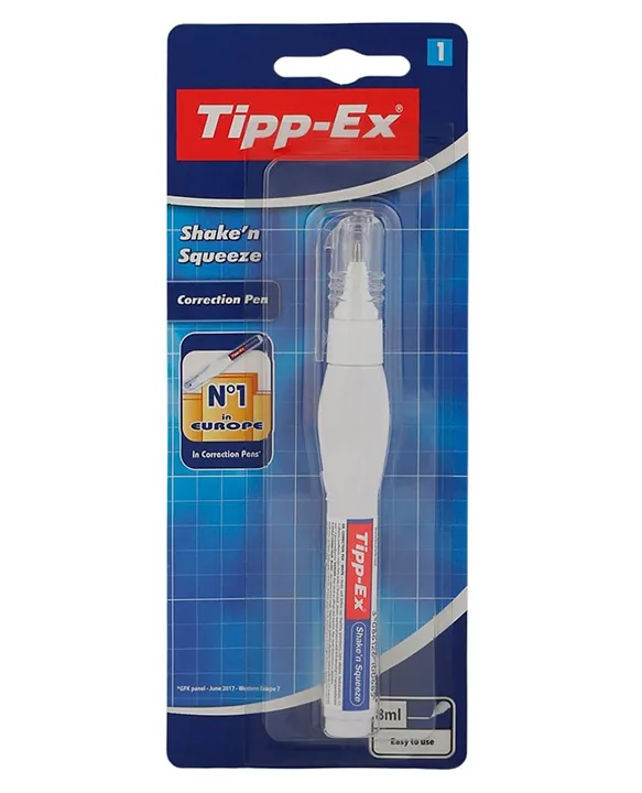 Tippex Shake & Squeeze Correction Pen 8ml