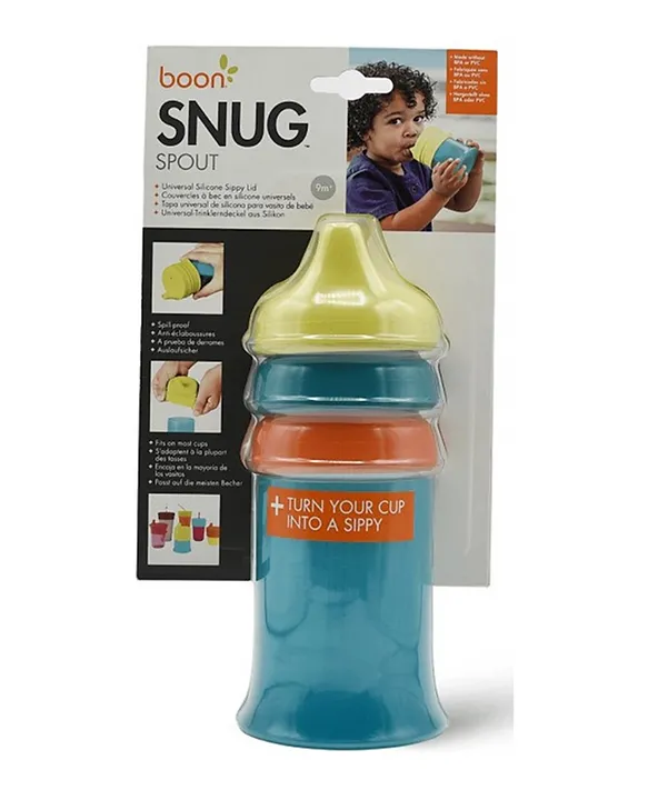  Boon Snug Silicone Sippy Cup Lids and Straws