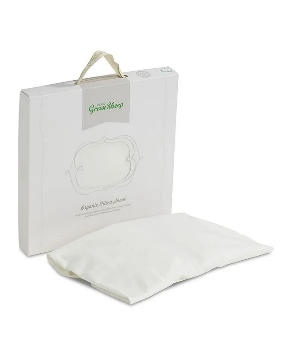 Organic fitted hotsell cot sheet