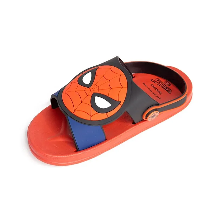 red boys sandals
