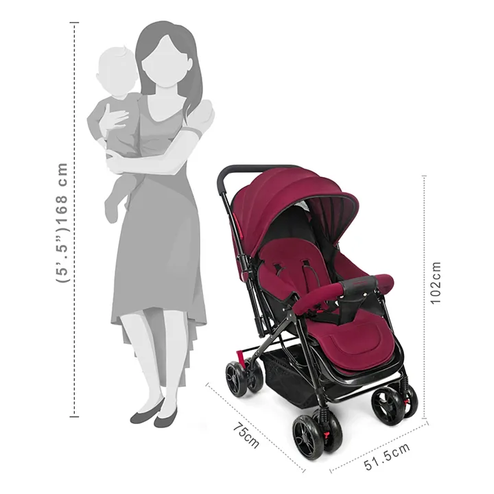 babyhug symphony stroller