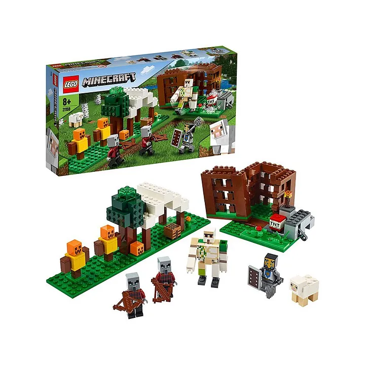 Lego Minecraft The Pillager Outpost Set 303 Pieces Online Uae Buy Building Construction Toys For 8 13years At Firstcry Ae ae854fa3