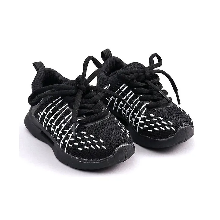 cute black walking shoes