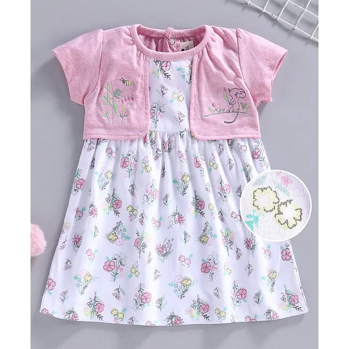 short frock with shrug