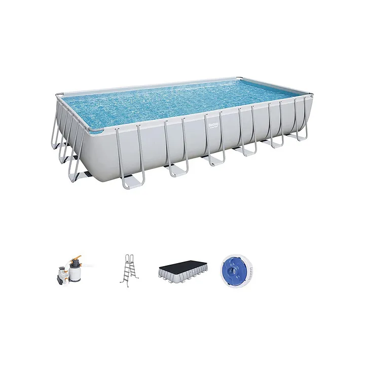 bestway power steel rectangular pool set 732 x 366 x 132 cm online oman buy outdoor play equipment for 12 18years at firstcry om 387a5aecf8b32