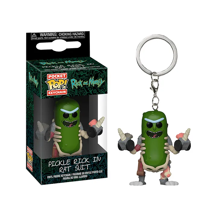 funko pickle rick action figure