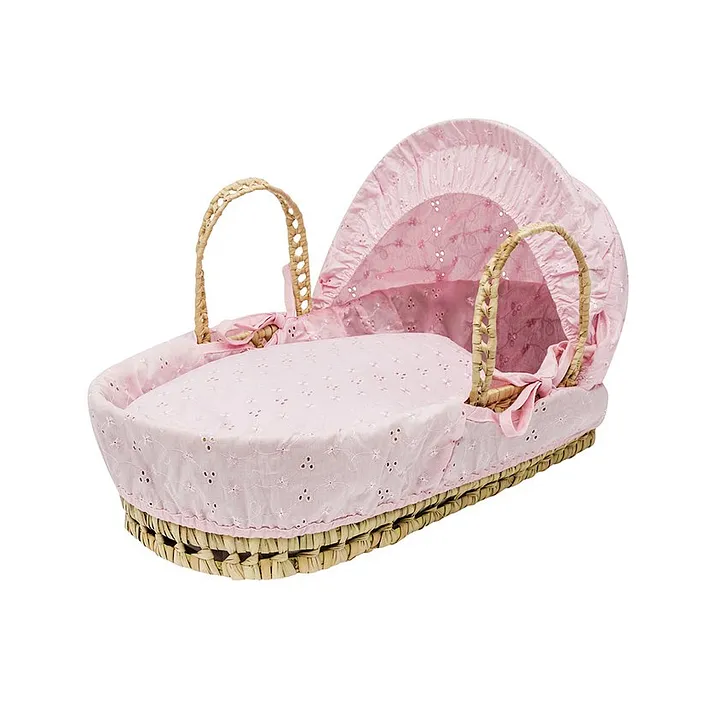 Kinder Valley Baby Doll Ba Palm Moses Basket Pink Online Uae Buy Dolls And Dollhouses For 3 10years At Firstcry Ae 448e1aefdf3e7