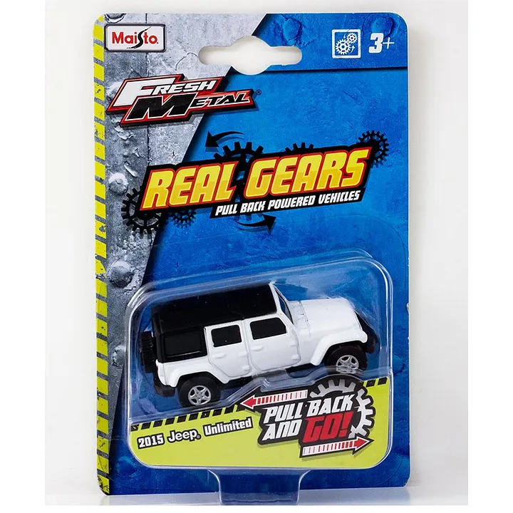 diecast jeep wrangler unlimited white