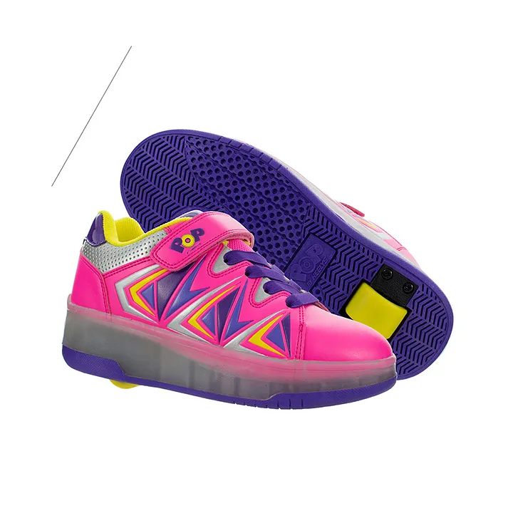 pink led shoes