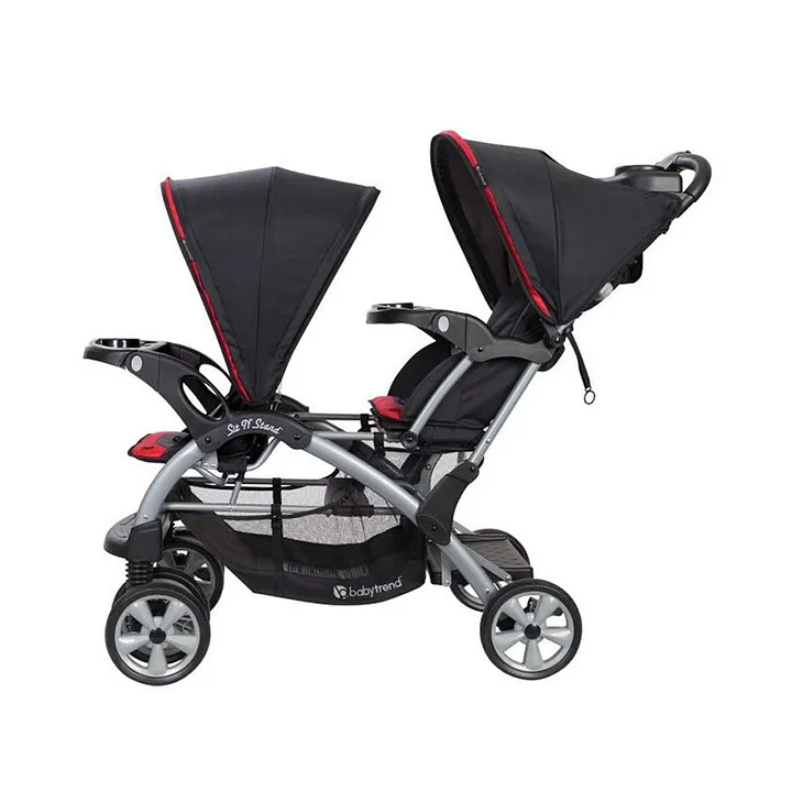 baby trend sit and stand double stroller moonstruck