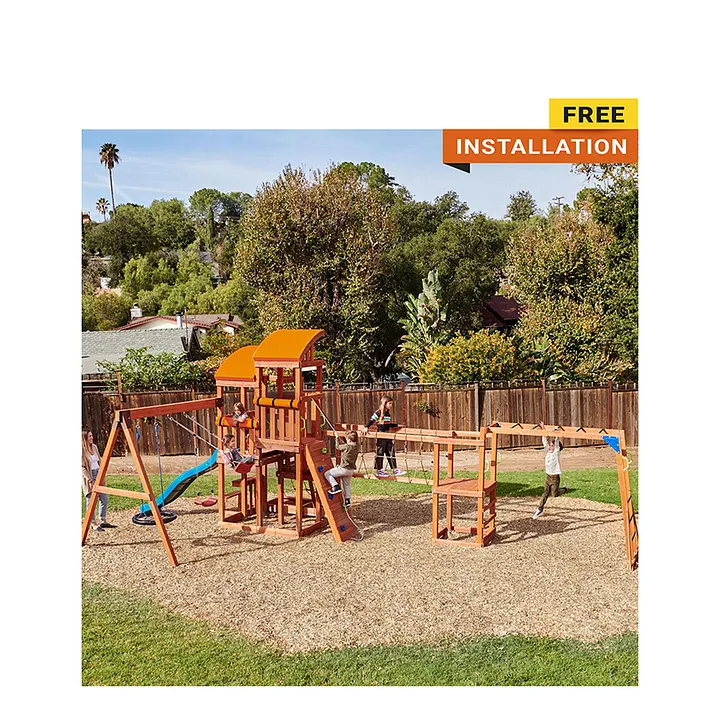 adventures bobcat ridge swing set