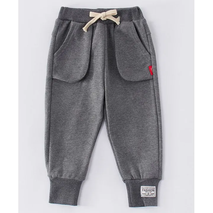 kids dark grey joggers