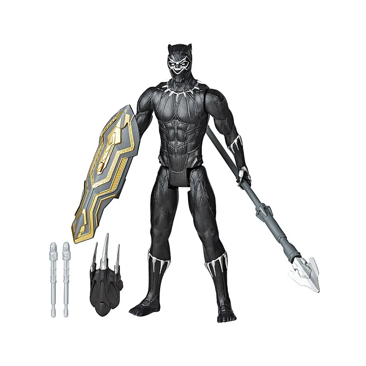 marvel avengers titan hero blast gear deluxe black panther