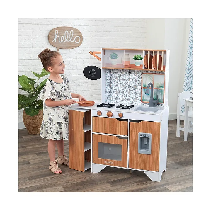 kidkraft play and put away kitchen