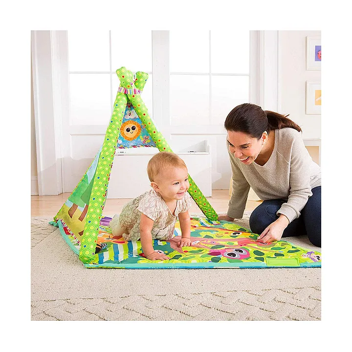 tomy lamaze spin and explore garden gym