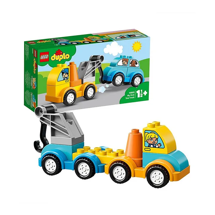 Lego Duplo My First Tow Truck With Toy Car 11 Pieces Online Uae Buy Building Construction Toys For 18months 3years At Firstcry Ae D24a7aed06e10