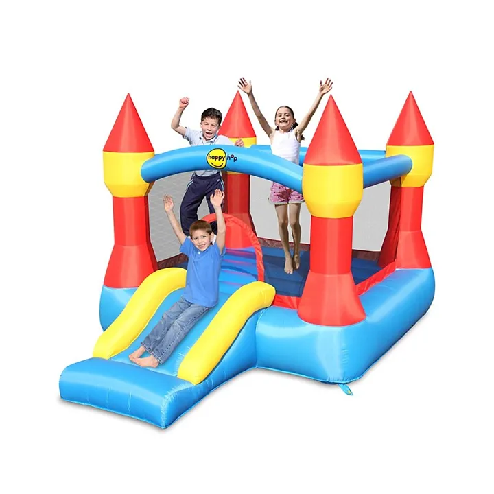 happy hop castle bouncer with slide
