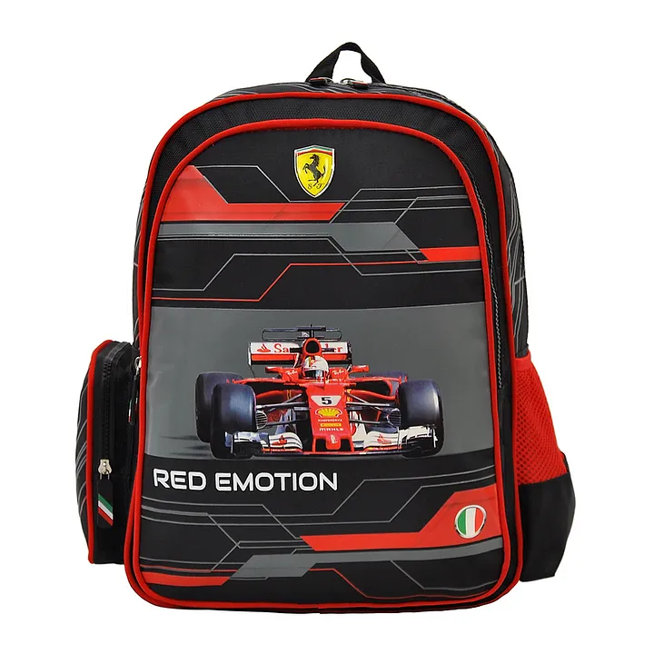 ferrari backpack red