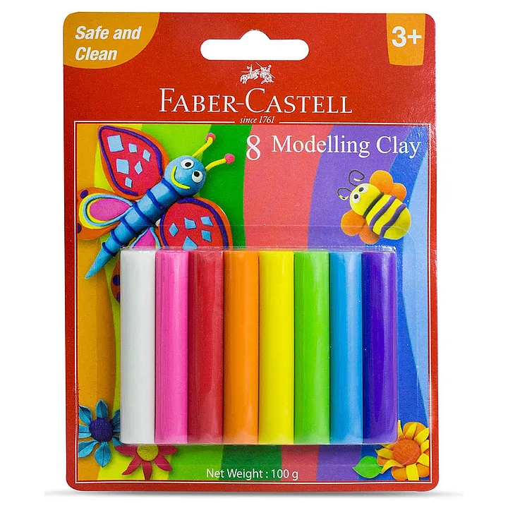 FaberCastell Modelling Clay Set 8 