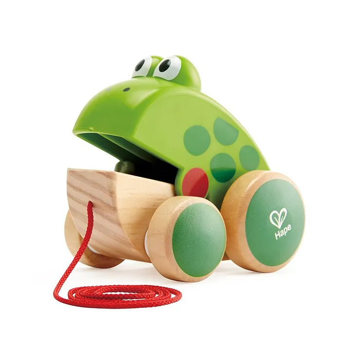 hape alligator pull toy