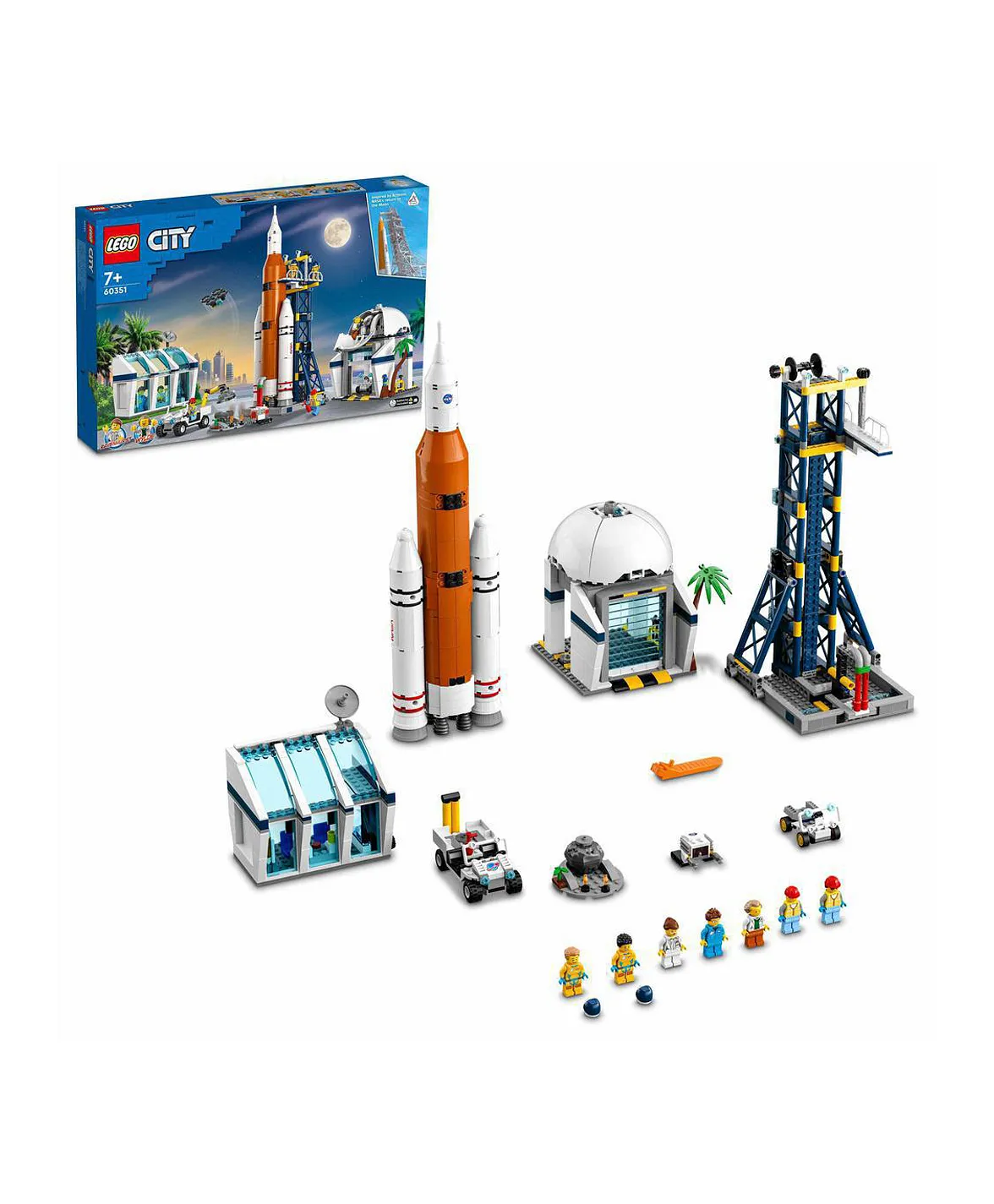 LEGO City Space Rocket Launch Centre 60351 - 1010 Pieces Online UAE ...