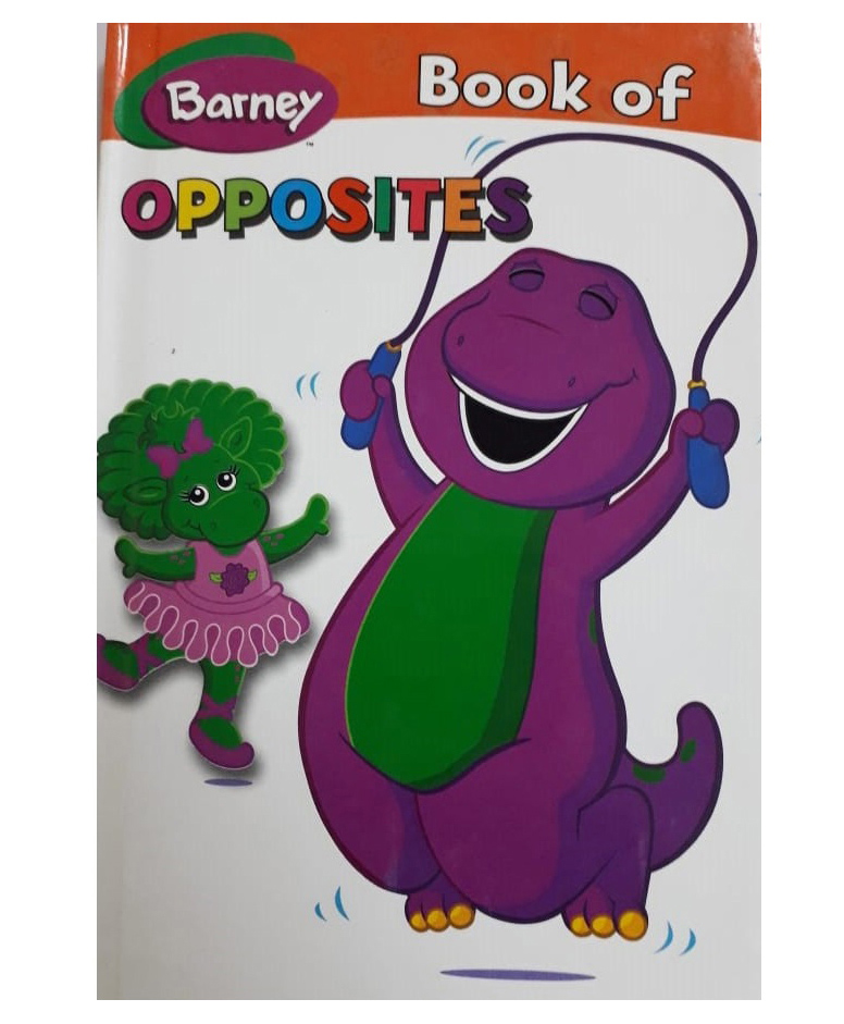 Barney Book Of Opposites Board Book - English Online in UAE, Buy at ...