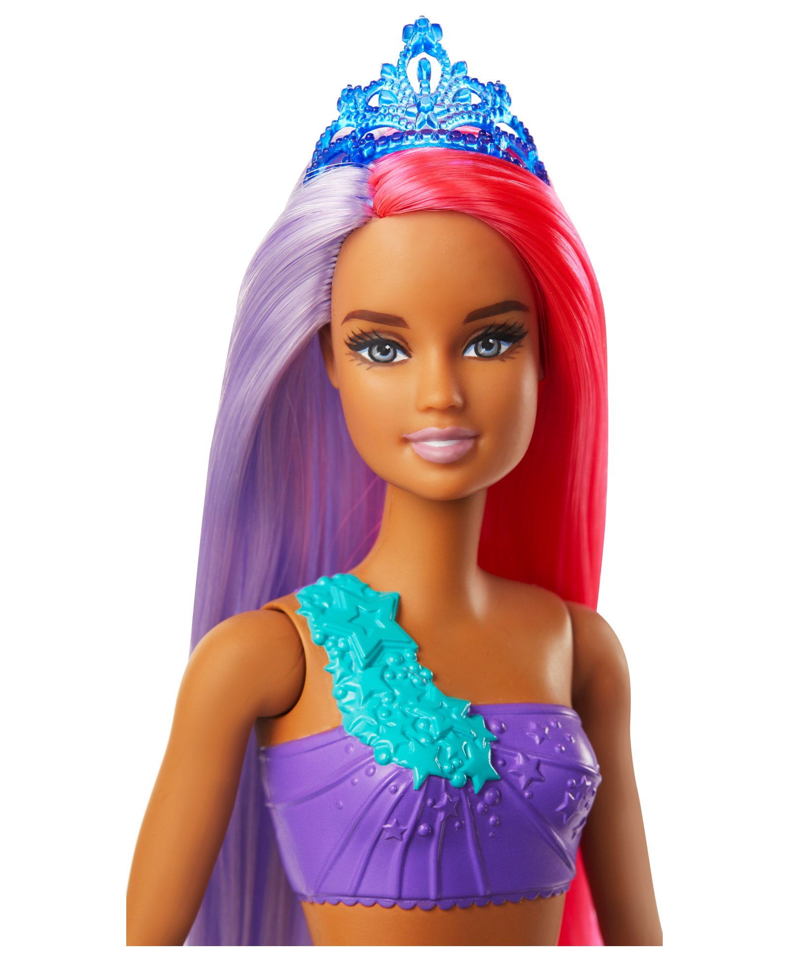 Barbie Dreamtopia Surprise Mermaid Pink and Purple Hair - 30 cm Online ...