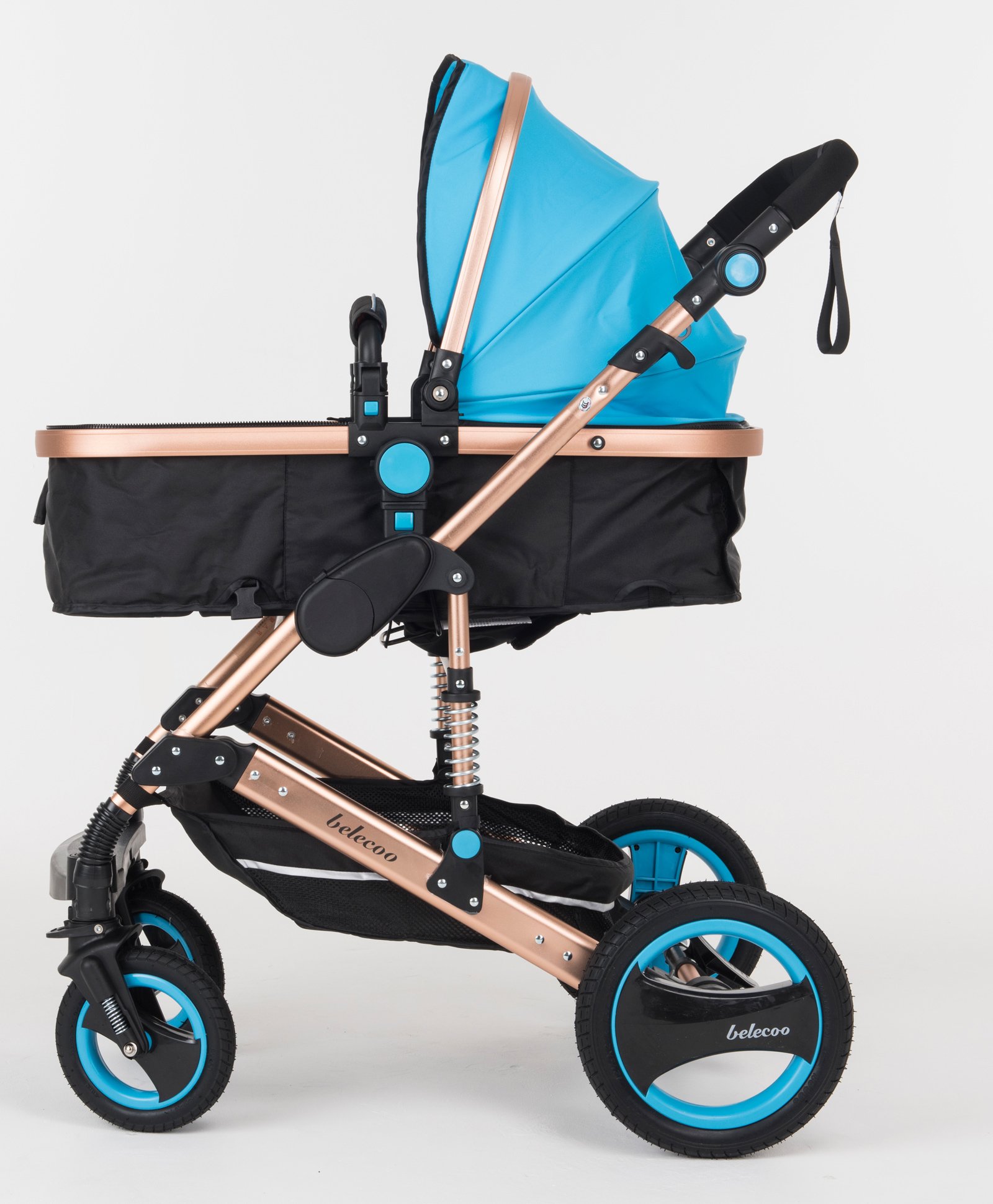 Belecoo 6 Blue - Classic 3 in 1 Pram Online in UAE, Buy at Best Price ...