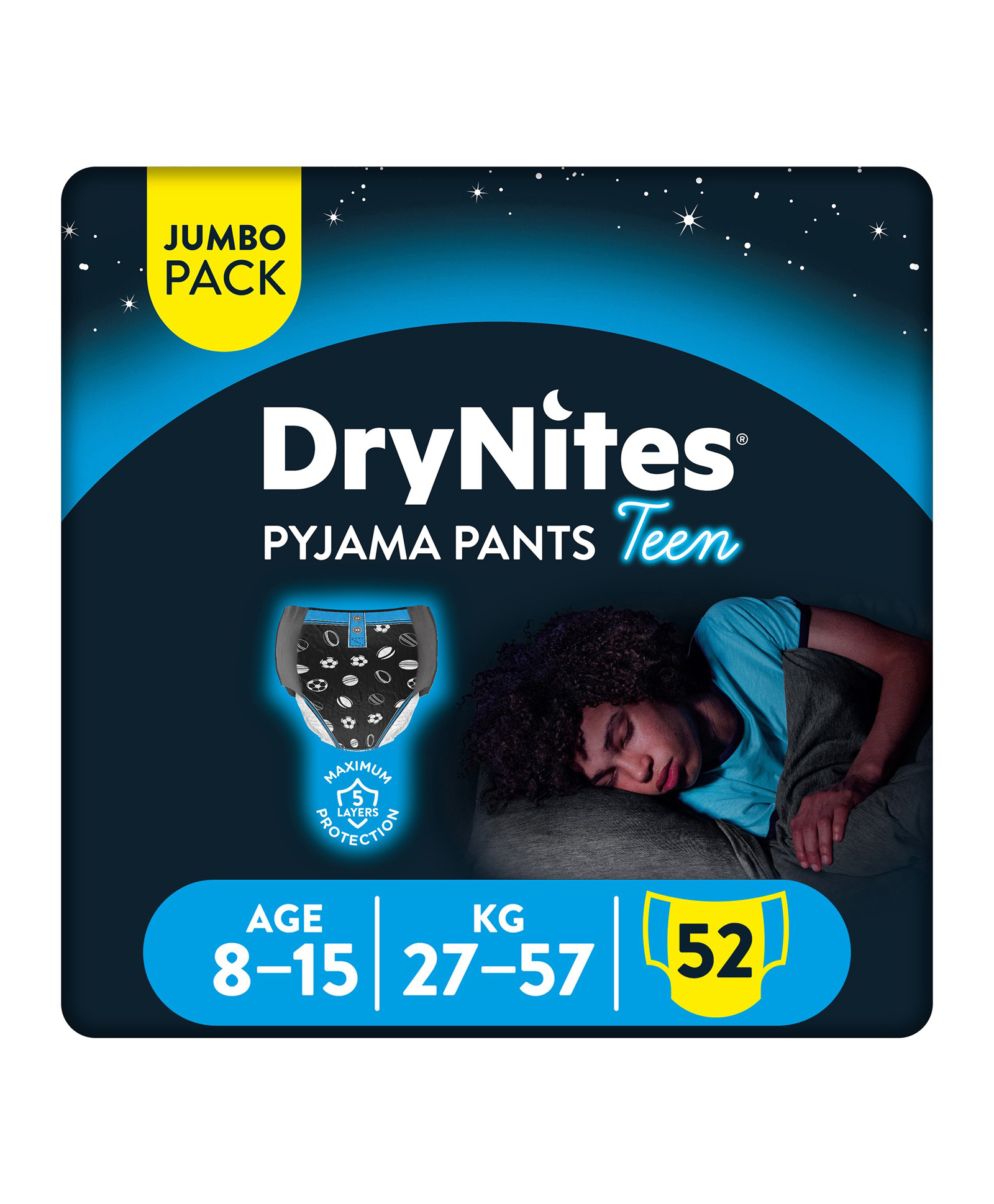 Huggies Dry Nights Pyjama Pant Diaper For Boys 52 Diapers Online In Uae Buy At Best Price 4055