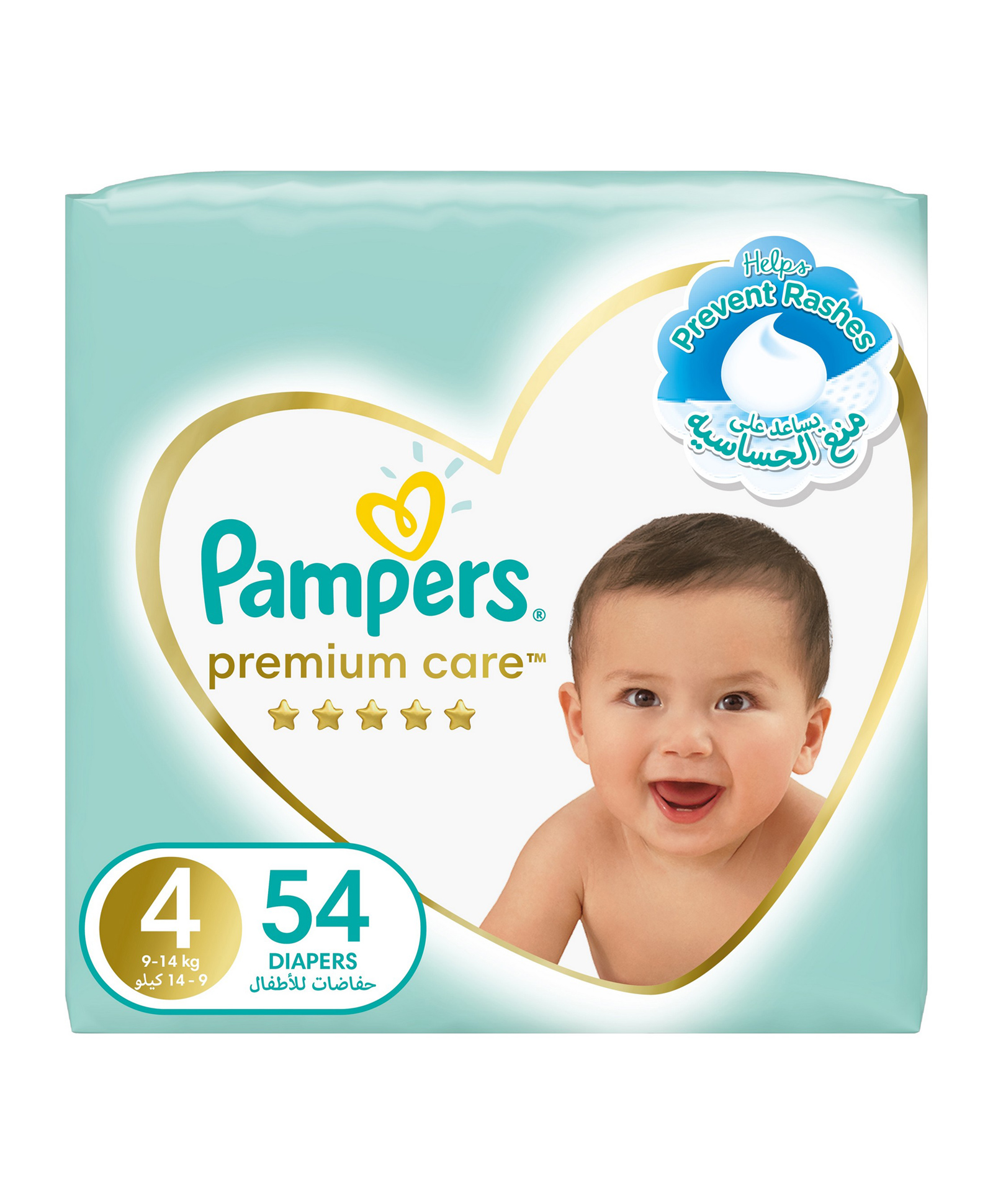 Pampers Premium Care Diapers Size 4 Maxi - 54 Pieces Online in UAE, Buy