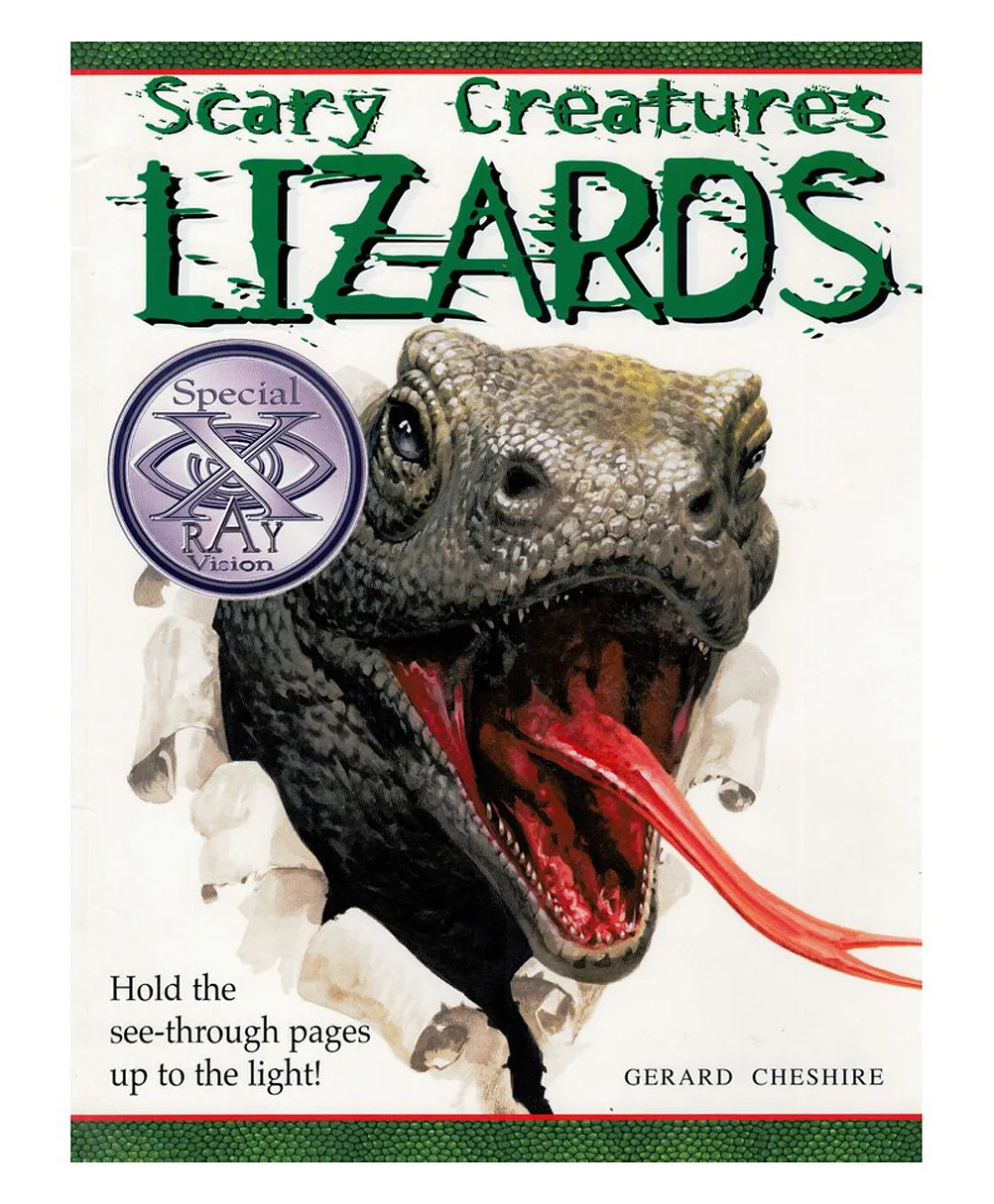 Scary Creatures Lizards - 32 Pages Online in UAE, Buy at Best Price ...